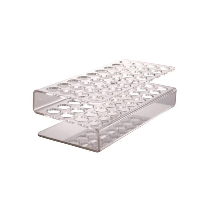 Test Tube Rack: Clear Acrylic Test Tube Rack with 36 Holes main image